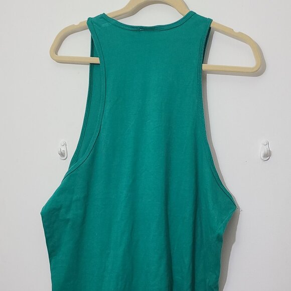 Carnival Cruise Tank Top Menes Size L Green Sensation Fun Ship Graphic Tee - Picture 3 of 5